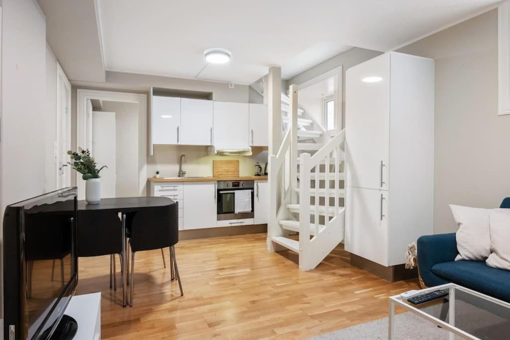 ברגן New! Modern City Apt: Central W/ Private Entrence מראה חיצוני תמונה